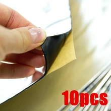 10 шт. 2 мм Автомобильный багажник Звукоизолирующая крышка аксессуар инструмент аудио панель абсорбер пластины 200 мм* 100 мм звукоизоляция шок стоп пластина