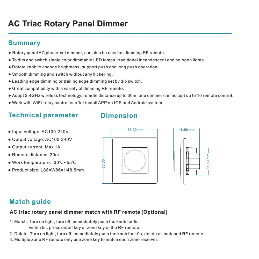 Smart dimmer