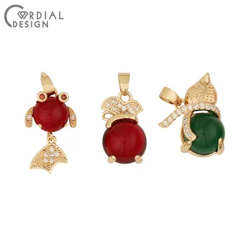 

Cordial Design 20Pcs Jewelry Accessories/Pendant For Necklace/Genuine Gold Plating/Hand Made/Charms/Jewelry Findings & Component