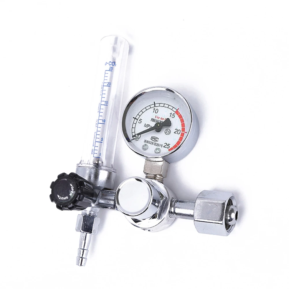 025mpa Argon Regulator Co2 Mig Tig Flowmeter Gasregulators Flowmeter Welding Weld Gauge