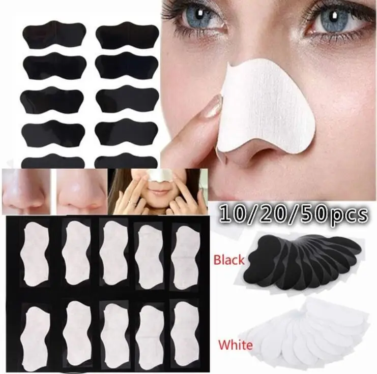 

10 20 50pcs Nose Blackhead Remover Mask Pore Cleaner Acne Treatment Mask Deep Nose Pore Cleasing Strips Black Head Remover Tool