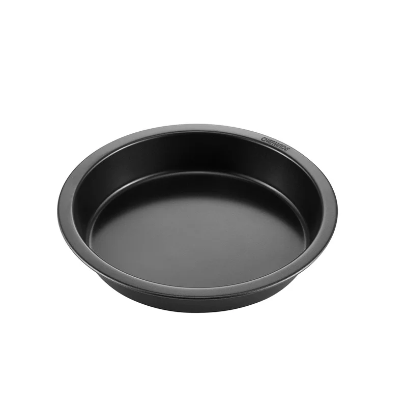 Nonstick Pizza & Pie Pan Easy To Clean Pizza Stones Black Carbon Steel