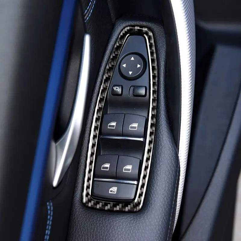 

Carbon Fiber Window Control Switch Panel Cover For BMW 1 3 Serie F20 F21 F30 F34