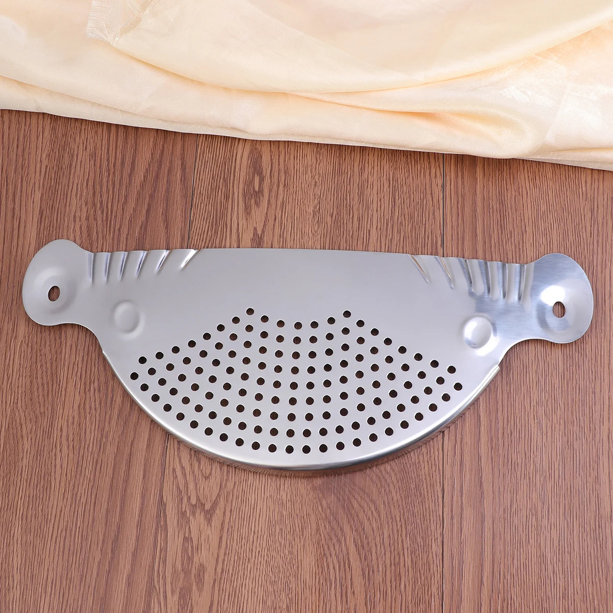 1 PC Strainer Stainless Steel Pasta Practical Draining Tool Pan Drainer Pot Strainer for Kitchen Easy Draining