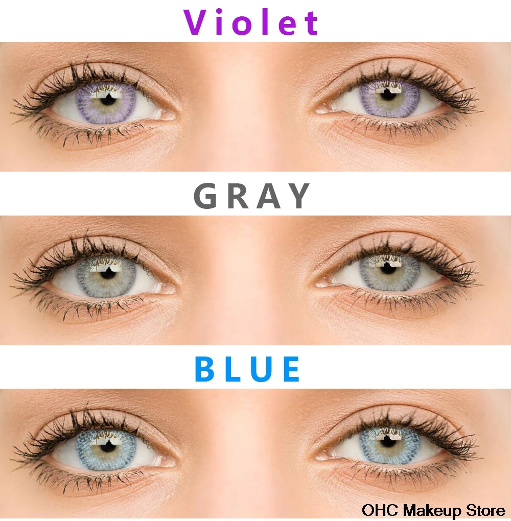 

2Pcs/1Pair Colorful Soft Cosmetic Bright Eye Wear Make Up Tool Big Eyes Colored Party Personality Beauty Comfortable Care Makeup