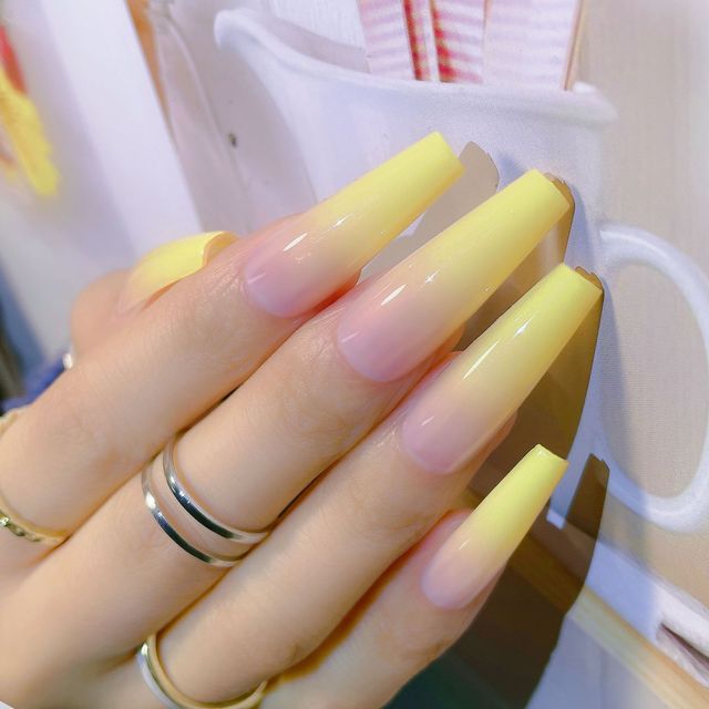 Detachable Coffin False Nails Wearable Artificial French Ballerina Fake Nails Full Cover Nail Tips Press On Manicure Tool