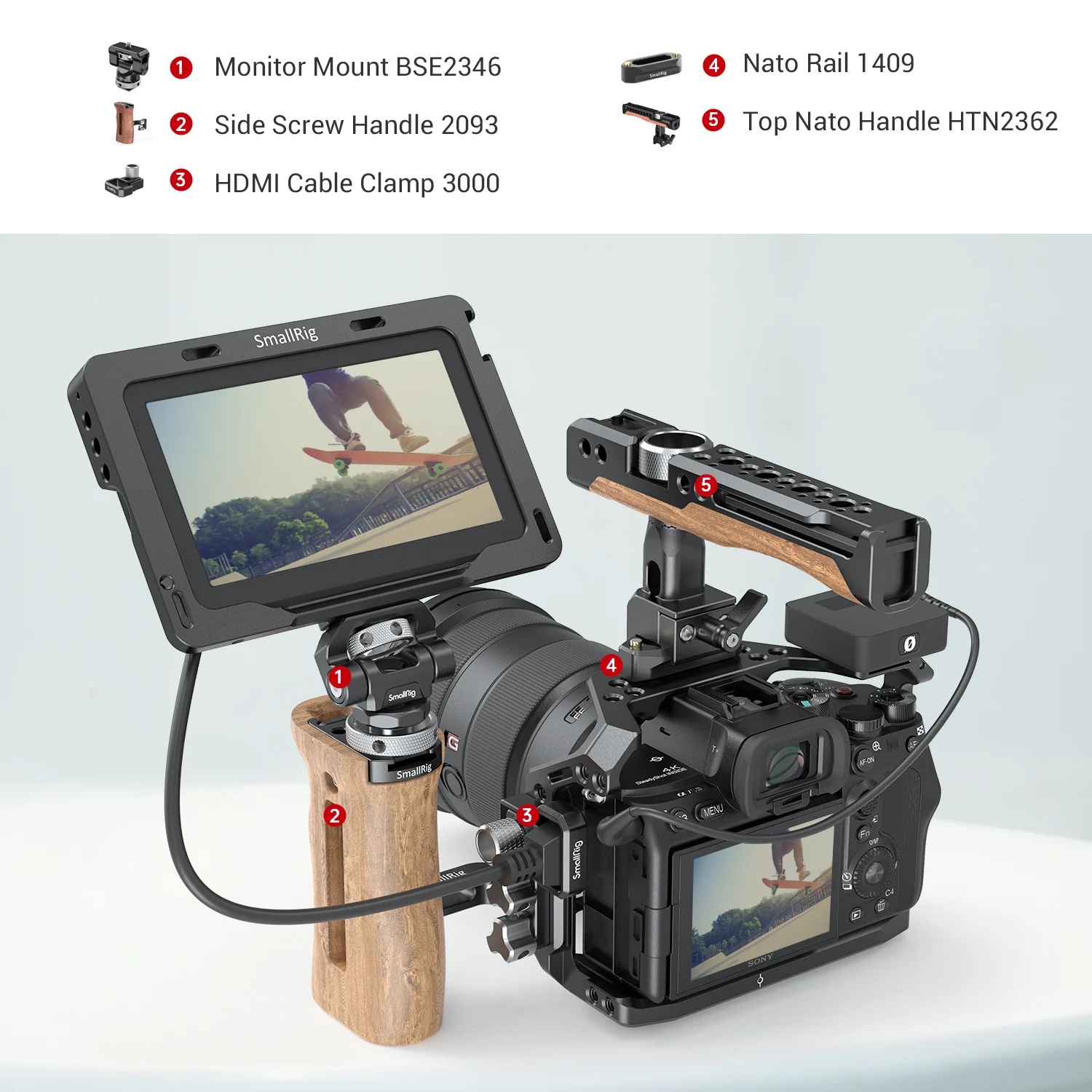 Sony A7siii Smallrig, Sony A7siii Cage Rig, Smallrig Cage A7siii