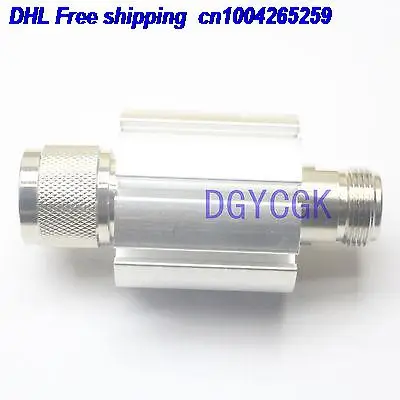 

DHL 10pcs Attenuator N 10W 10dBi male plug to female jack DC-3.0GHZ 50ohm RF Coaxial M/F Attenuator 22ra