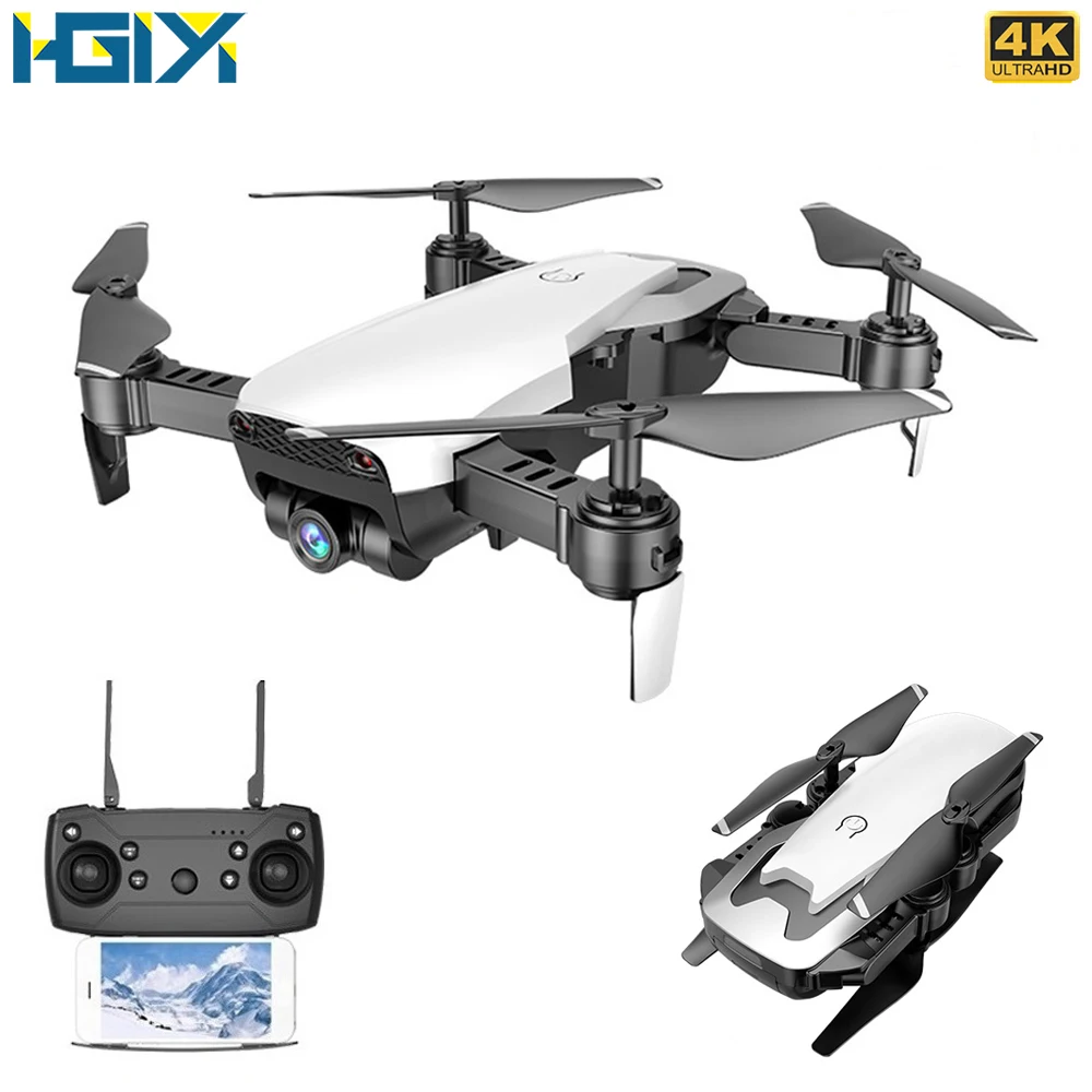 Радиоуправляемый Дрон HGIYI M69G Квадрокоптер с широкоугольной камерой 4K HD Wi Fi FPV