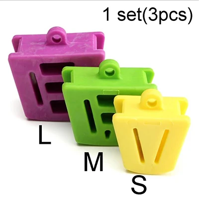 1set(3pcs) 3 шт./компл. стоматологический окклюзионный коврик зубы реквизит укус резиновый роторасширитель Ретрактор стоматологические инструменты стоматологический инструмент стоматологические материалы - Цвет: 1set(3pcs)