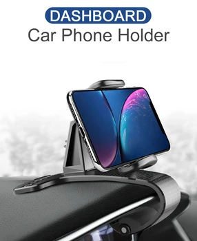 

Dashboard ABS Mount Universal Phone Holder In Car HUD Flexible Clip Universal Stand Bracket With Parking Number Plate TXTB1