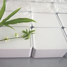 112x85x57 мм 50 шт./упак. белая прямоугольная Оловянная коробка подарочная упаковка для конфет Маленькая коробочка для хранения