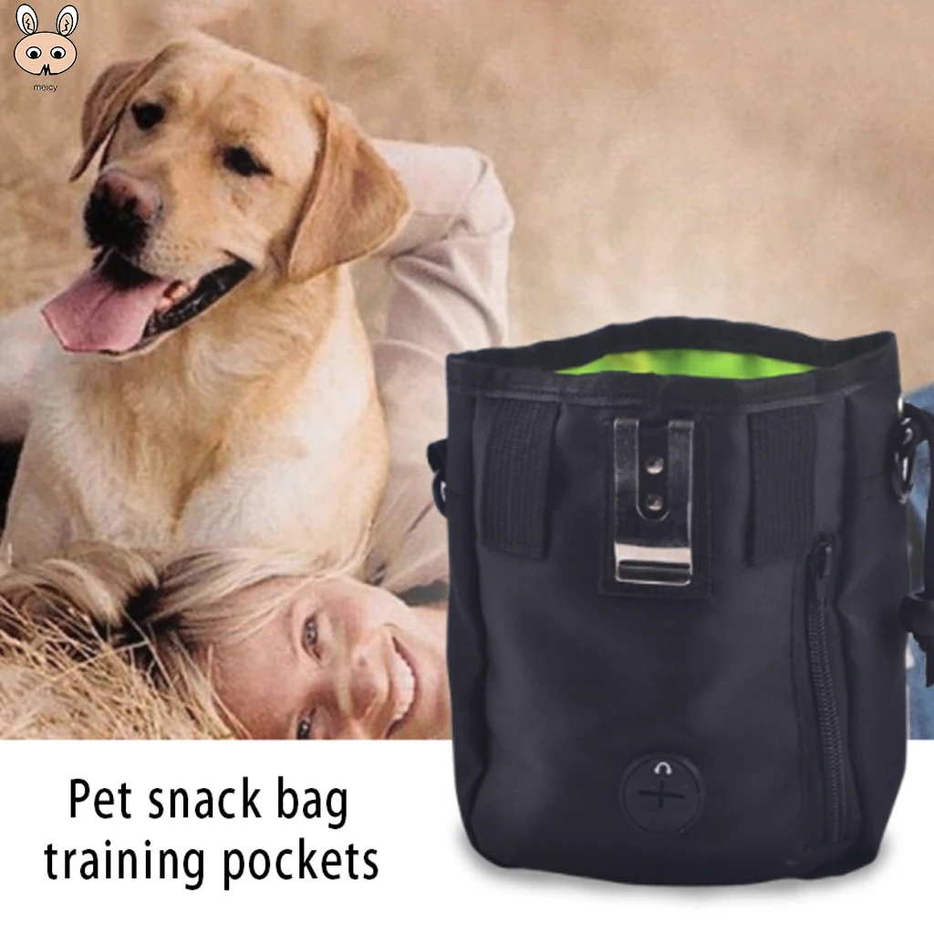 Съемные сумки для дрессировки собак собачка домашнее животное карманная сумка для кормления щенка снек награда поясная сумка снэк-мешок учебные принадлежности