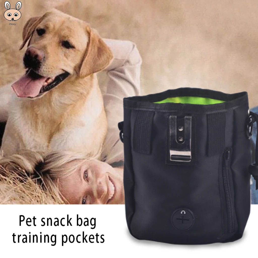 Bolsas de desmontables entrenamiento de perros, bolsillo alimentación de mascotas, bolsa de cintura de recompensa para aperitivos, ayuda al comportamiento de entrenamiento|Correas de adiestramiento| - AliExpress