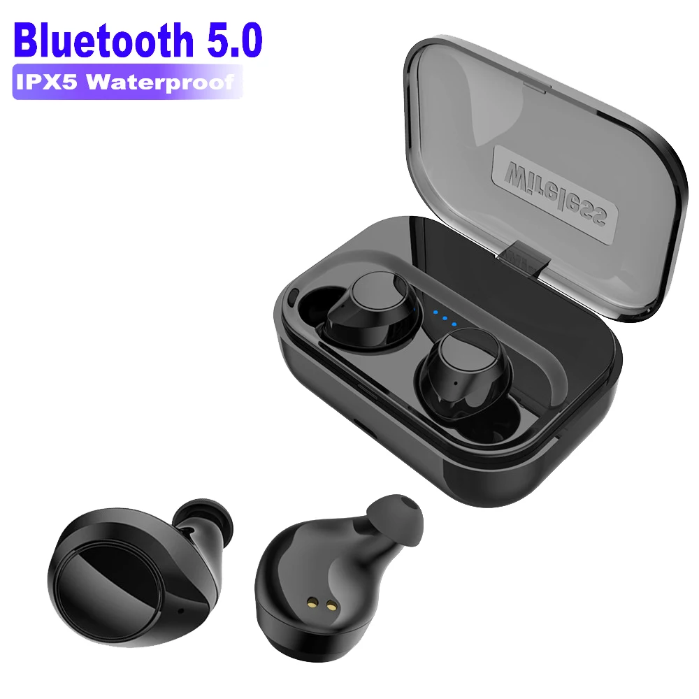 

2020 New TG H1 TWS Headset True Wireless Bluetooth Earphone Headphones Waterproof Earbuds with Charging Case