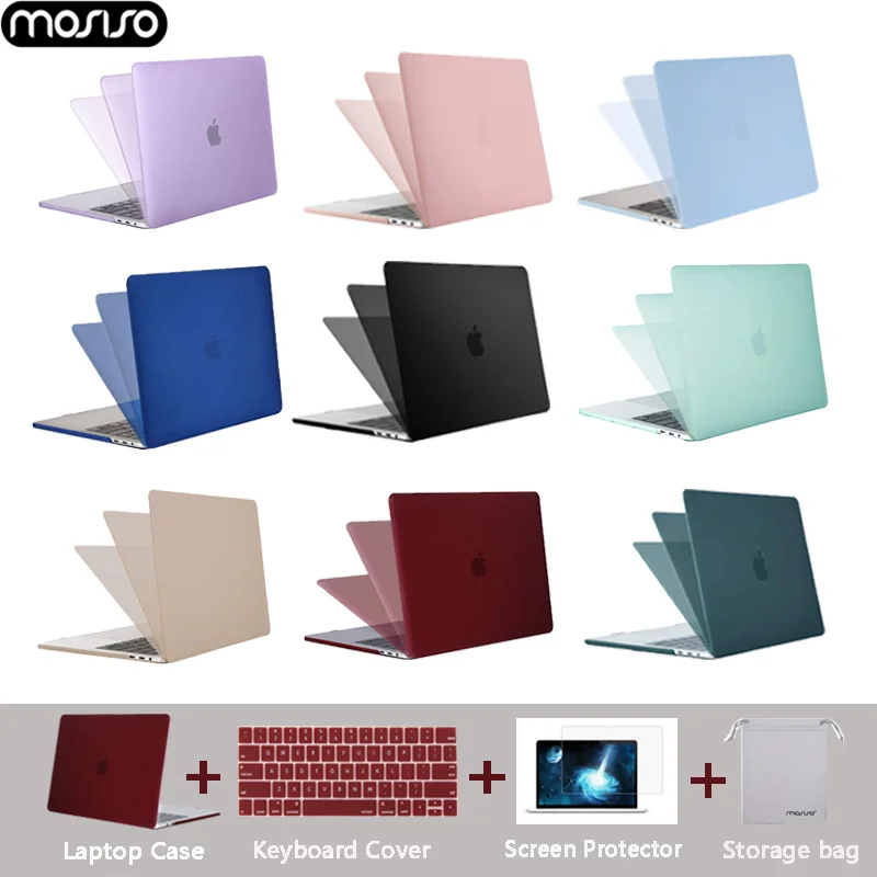 Чехол MOSISO Crystal для ноутбука MacBook Touch ID A1932 2018 чехол Macbook Air 13 A1466 A1369 Pro 15 Bar A2159 A1990 |
