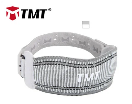 Grey TMT Поддержка коленной чашечки пояс спортивный ремень наколенники защитная лента для коленного брекета Футбол Спорт Фитнес Tendon регулируемый - Цвет: Grey