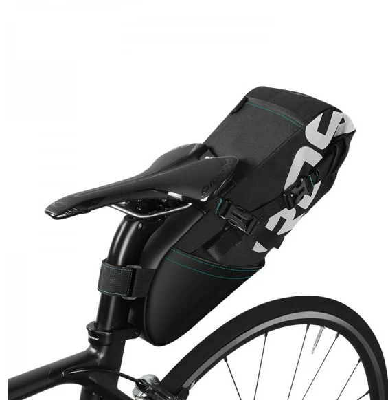 

ROSWHEEL Waterproof Bicycle Seatpost Bag Bike Saddle Seat Storage Pannier Cycling MTB Road Rear Pack Water tight Extend 8L10L