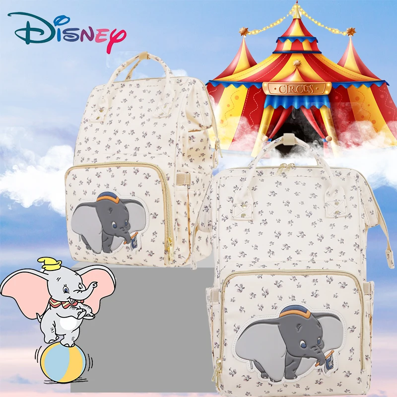 

Disney Mickey Minnie Diaper Bags USB Backpack Baby Mommy Travel Large Capacity Bag Multifunction Baby Stroller Bag Nappy Mummy