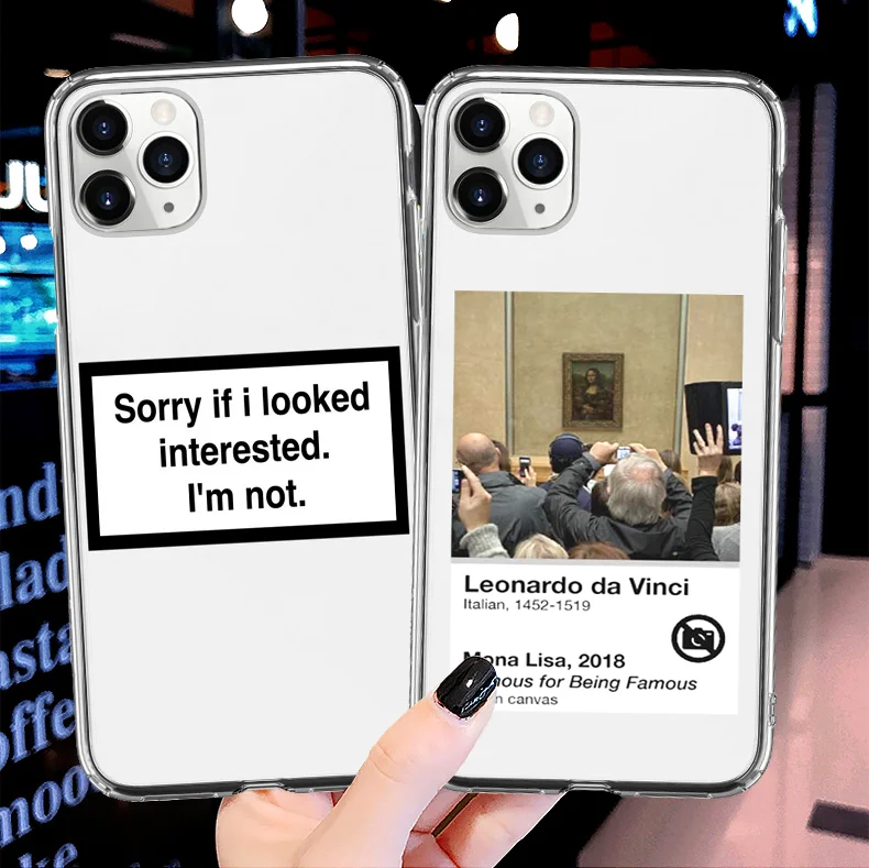 Извините если я выгляжу интересным чехол для телефона iPhone 11 Pro Max 6 7 8Plus Xr XS ваш Nudes в