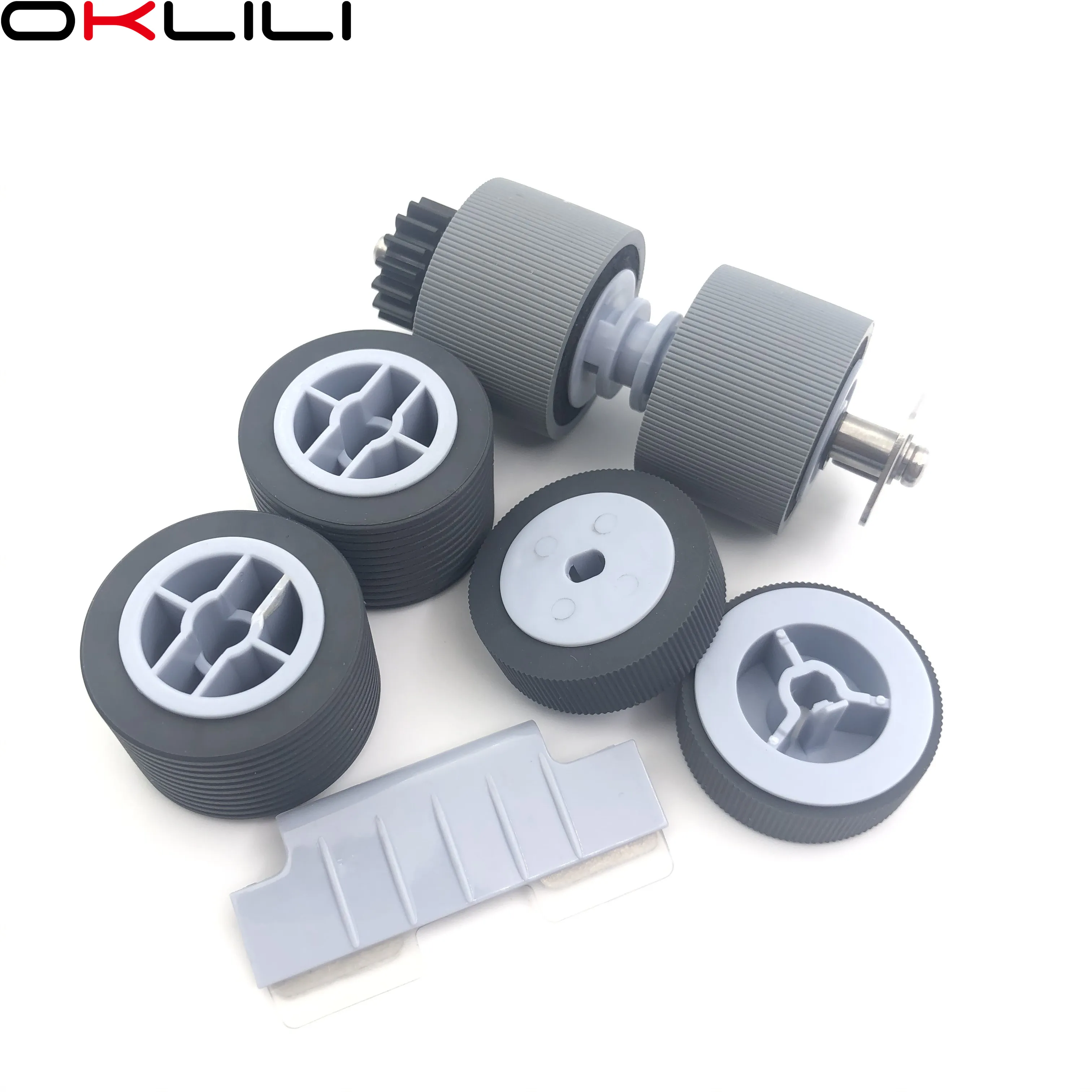 

5 компл. X PA03450-K011 PA03450-K012 PA03450-K013 Pad Assy Pick Roller Brake Roller сепаратор для Fujitsu fi-5950 fi-5900C fi-5900