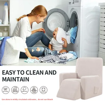 

Solid Color Thick Universal Elastic Sofa Cover Sofa Towel Slip-resistant Sofa Cover Strech Sofa Slipcover For Living Room