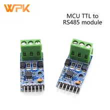 1 pces único microcomputador ttl para rs485 módulo 485 para porta serial uart automático de duas vias de controle de fluxo automático de ferragem
