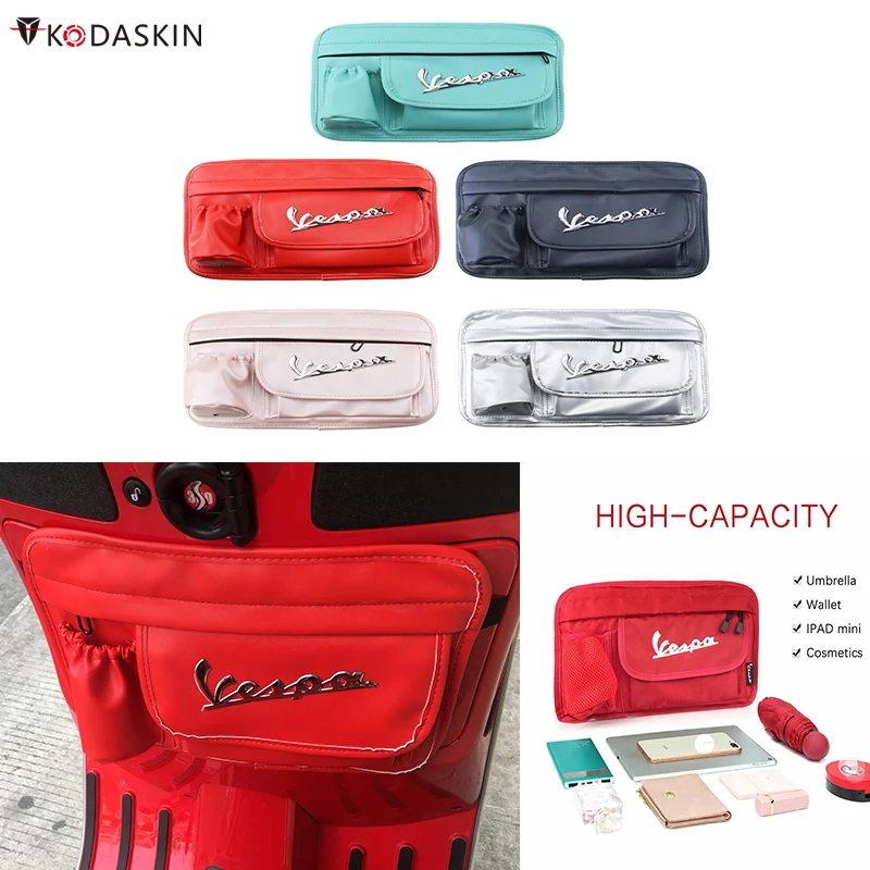 

Kodaskin PU Side Bag Tank Bag Scooter Bag Motorcycle Bag For Vespa gts 300 HPE GTV LX LXV Sprint Primavera 50 125 250 300 GTS300