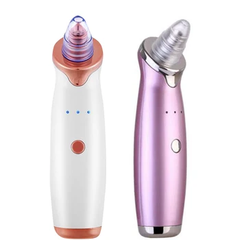 

Electric Vacuum Pore Cleanser Face Blackhead Face Nose Remover Cleaner Pimple Suction Tool USB Rechargeable Skin Care Machine