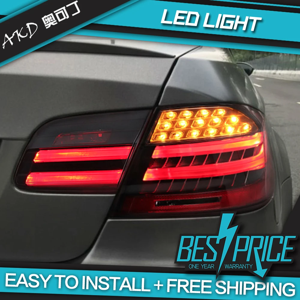 Auto Styling Voor Bmw E92 Led Achterlicht 2006-2012 E93 325i 330i Coupe Staart Lamp Drl Signal Brake reverse Auto Accessoires Auto Styling Voor Bmw E92 Led Achterlicht 2006-2012 E93 325i 330i Coupe Staart Lamp Drl Signal Brake reverse Auto Accessoires