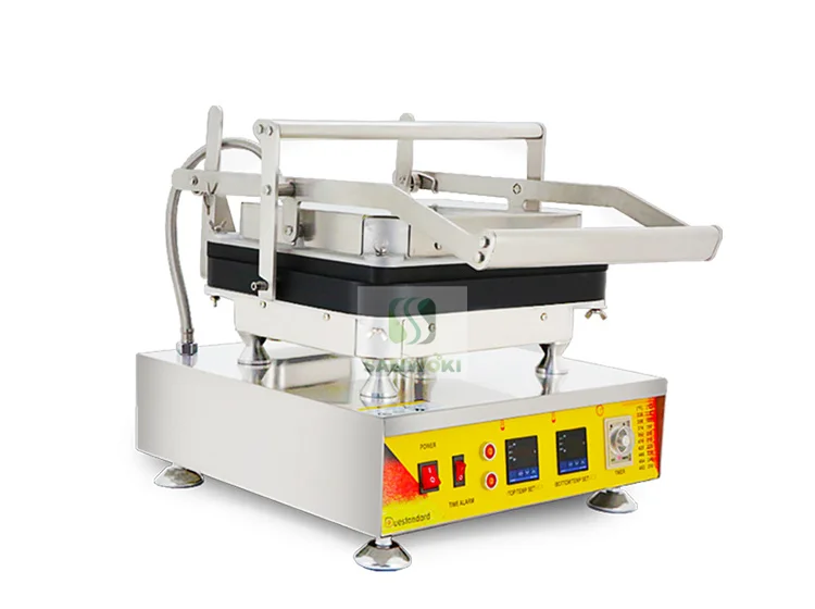 Electric Wafer Biscuit Making Machine Ice Cream Wafer Cone Baker Machine Egg Roll Maker Machine