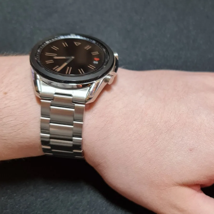 Ремешок из нержавеющей стали для Samsung Galaxy Watch 3 45 мм | Наручные часы