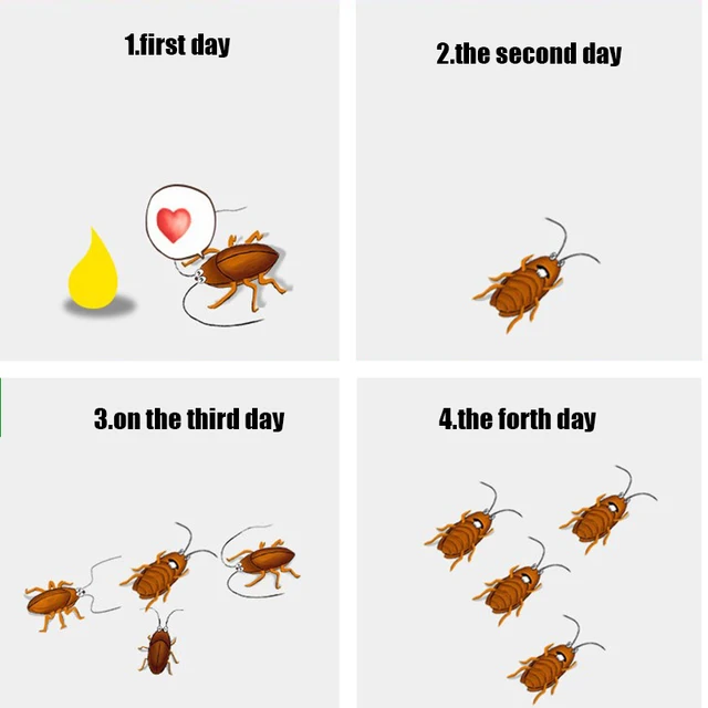 Roach Killing Gel Csótány Gyilkos Csali Beltéri Használatra Csapda Biztonságos Háztartáshoz 30G Hanw88 - Image 5