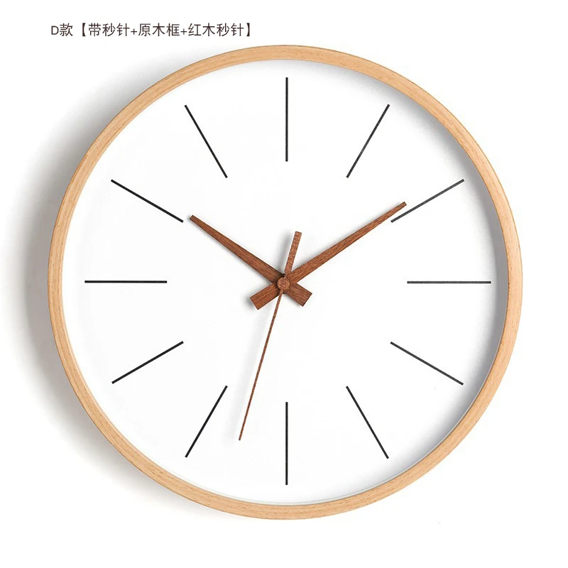 Wall Clock Modern Design Kitchen Simple White Watch For Living Room Reloj Cocina Luminova Bestselling Home Decoration GG50gz - Цвет: 11
