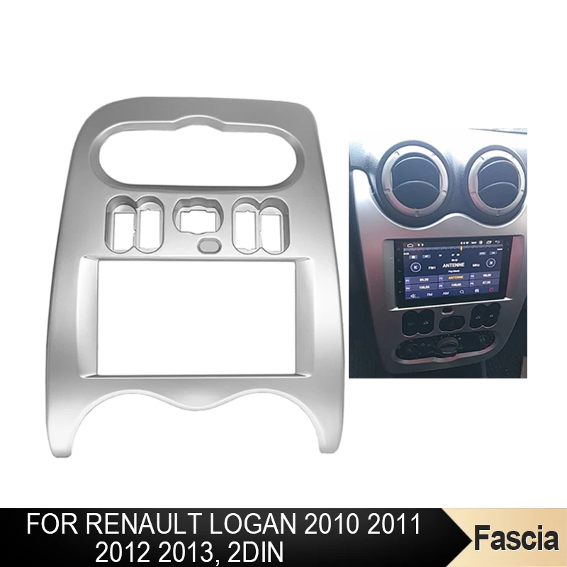 Dacia Duster Lodgy Dokker Sandero Single Din Fascia Adaptor Panel Plate Surround