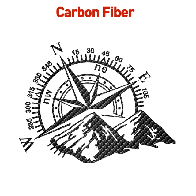 Point of Mountain Car Sticker Funny Vinyl Car-Styling Decals For Auto Window Motorcycle Decor наклейки на авто Carbon Fiber