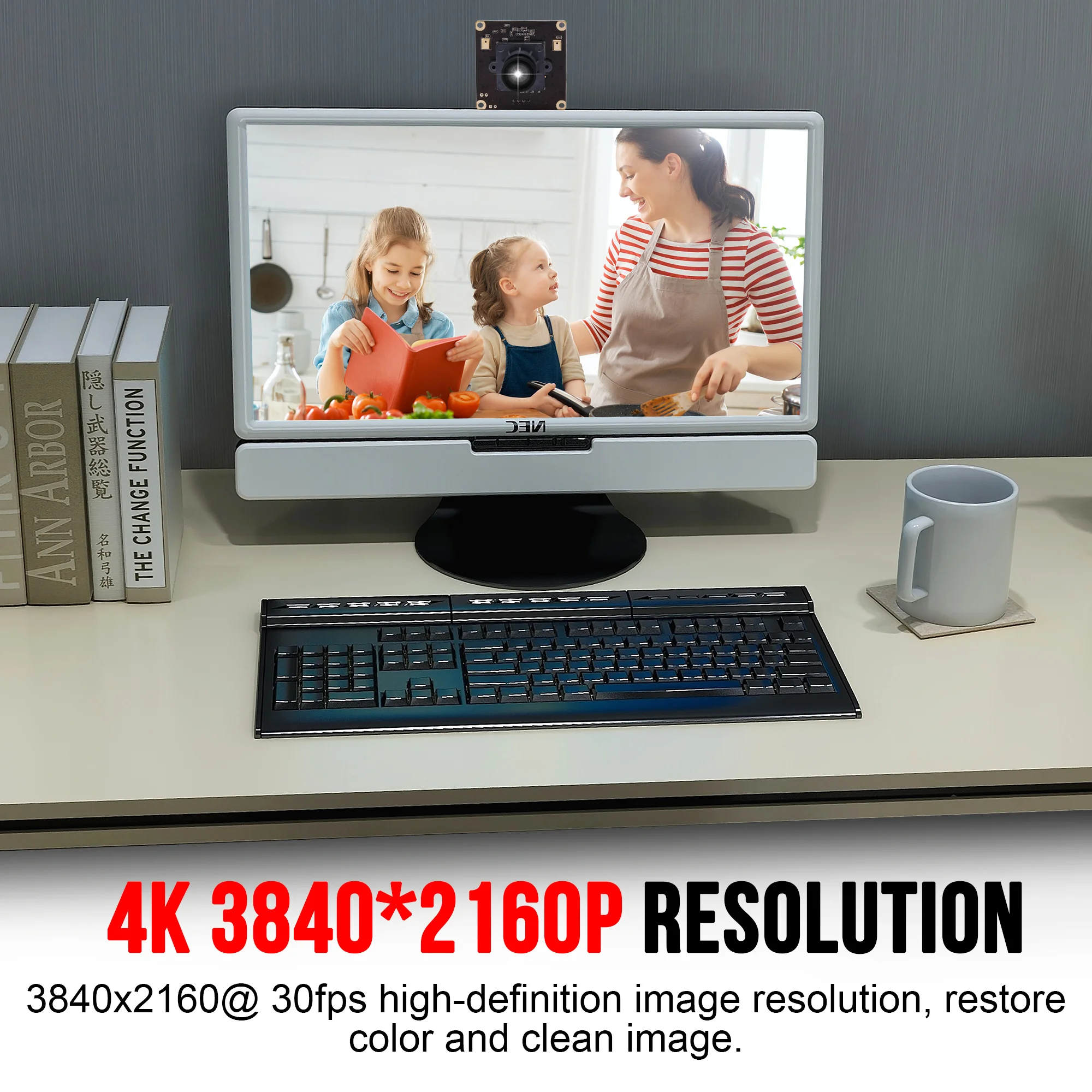 Модуль камеры 4K 3840x2160 Mjpeg 30fps с высокой скоростью кадров веб камера Mini USB2.0 модуль