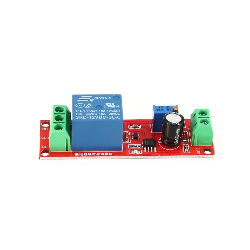 

DC 5V 12V Time Delay Relay NE555 Time Relay Shield 5 V Timing Relay 12 V Timer Control Switch Car Relays Pulse Generation Duty