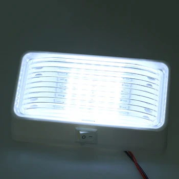 

12V 3W LED RV Exterior Porch Light W/ Switch For Motorhome,Boat White&Yellow