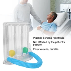 Medical Breathing Trainer Vital Capacity Instrument Lung Function Respiratory Exerciser Effectively Prevent Crossed Infection