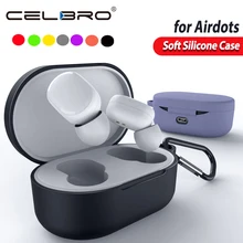 Защитный чехол для Red mi AirDots mi Air Dots, силиконовый чехол с карабином, беспроводной чехол с Bluetooth для Xiao mi Red mi AirDots