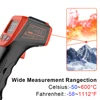 NonContact Infrared Thermometer LCD Industrial Electronic Thermometer Digital Laser Temperature Meter Gun Pyrometer Laser Point 4