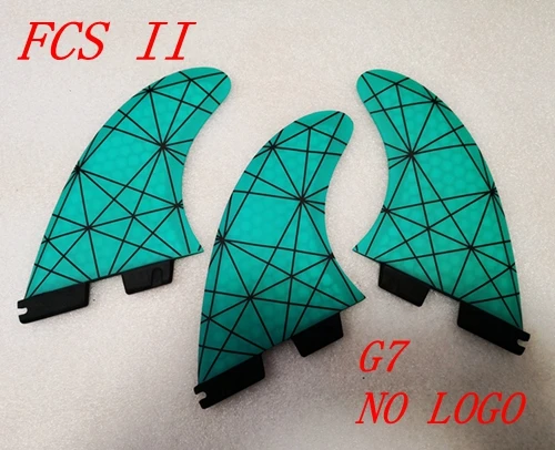 FCS II G7 NO LOGO FCS II s m l плавники для серфинга G5 GX G7 FCS 2 плавники для серфинга аксессуары для серфинга - Цвет: FCS II G7 NO LOGO