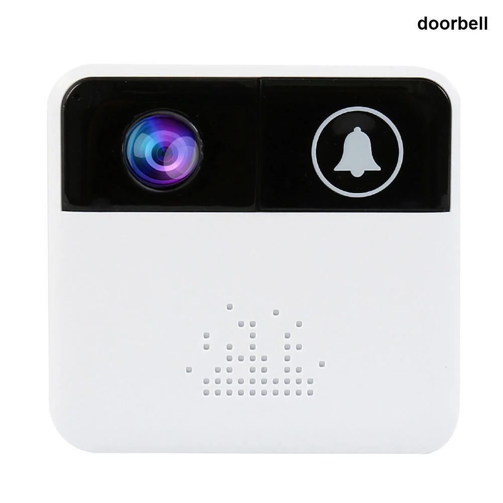 Беспроводная WiFi умная Удаленная видеокамера на дверь телефон дверной звонок работающий на линии внутренней связи инфракрасный звонок безопасности AS99 - Цвет: Doorbell