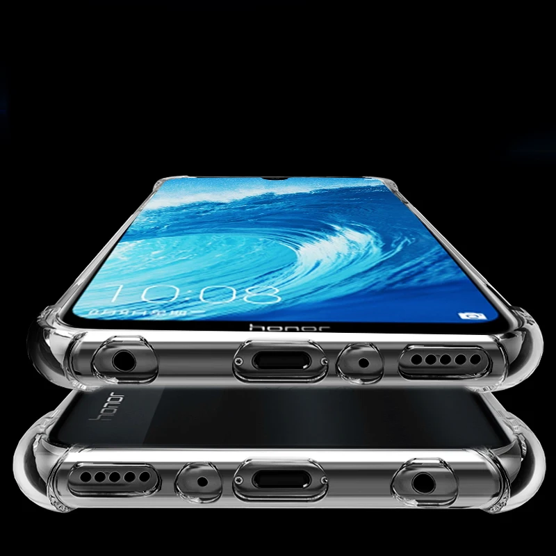 Защитный чехол с воздушной подушкой для Honor 8X Мягкий защитный телефона Huawei 8 s 8a A C X