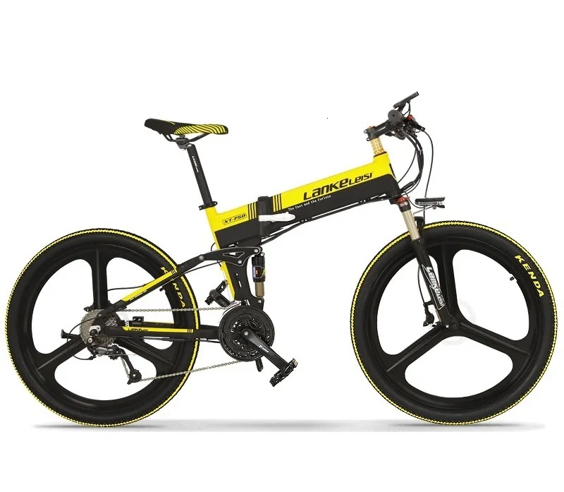 26 Lankeleisi MTB SHlMANO 27-Скорость Электрический XT750-Z дюймов горный велосипед 400W 10AH Panasoni'c Батарея для мужчин