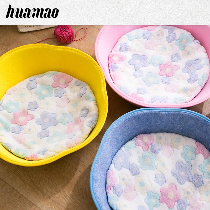 8 Cat Nest Four Seasons Universal Cat Supplies Cat House Cat Cat Bed Cat Mat Kennel Felt Cat Blanket Self Warming