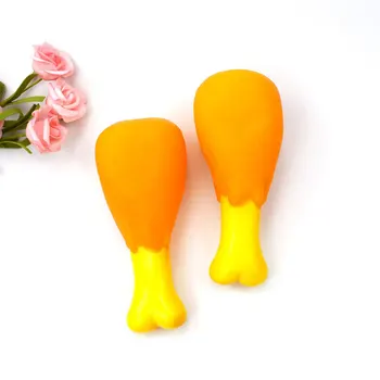 

Pet Vinyl Play Model Sound Making Chicken Legs Small Dogs Molar Boredom Sound Making Toy Dog Dog Toy