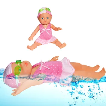 

Girls Doll Early Education Smart Electric Swimming Pool Partner Kids Doll Play with Water Bath Baby Bathroom Bebe Doll Girls Toy