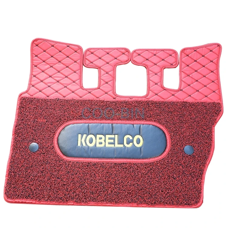 Для экскаватора KOBELCO SK SK200/210/260/360-8 супер 8 Экскаватор коврик для ног машина пол кабины одеяло экскаватор расходные материалы